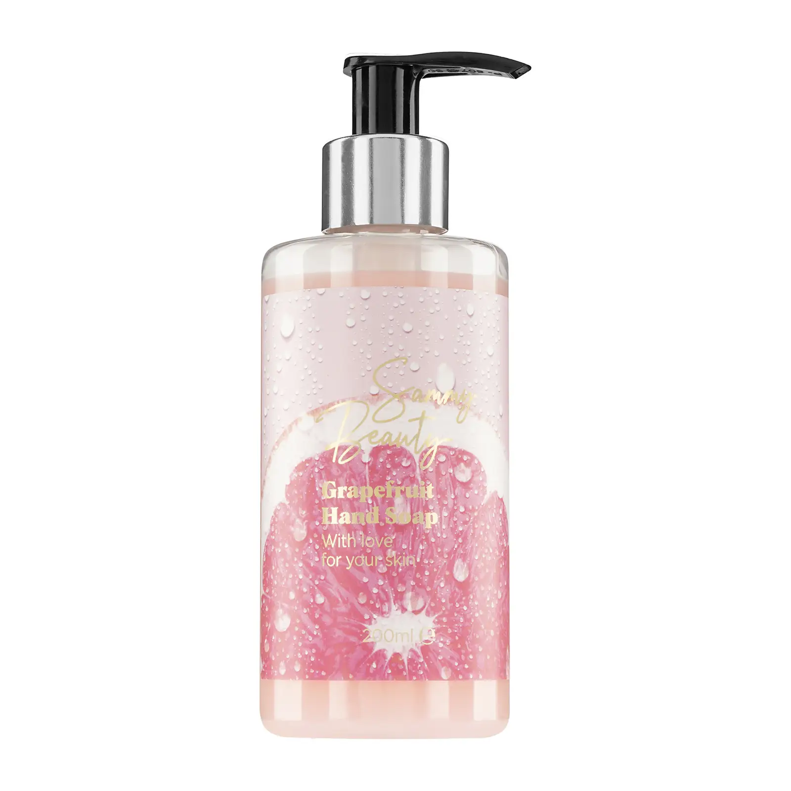 Жидкое мыло для рук Sammy Beauty Grapefruit очищение питание увлажнение 200мл
