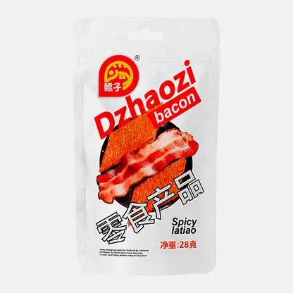 Снэк Палочки Латяо со вкусом бекона Джаузи 28г