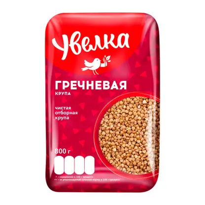 Изображение товара Гречка Увелка Экстра 800г Изображение товара Гречка Увелка Экстра 800г