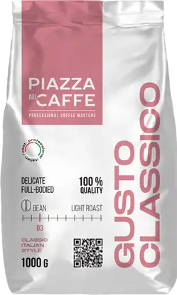 Изображение товара Кофе в зернах Piazza Del Cafe Gusto Classico 900г/1кг