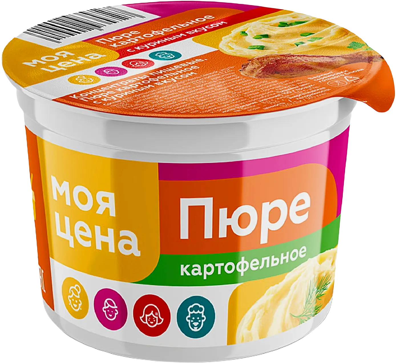 Изображение товара Пюре Моя цена со вкусом курицы 37г 