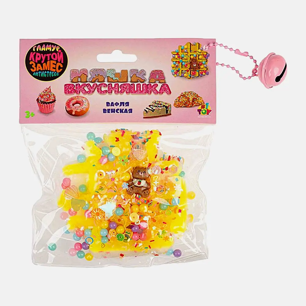 Игрушка-жмяка Крутой Замес Няшка-Вкусняшка мини 1Toy в