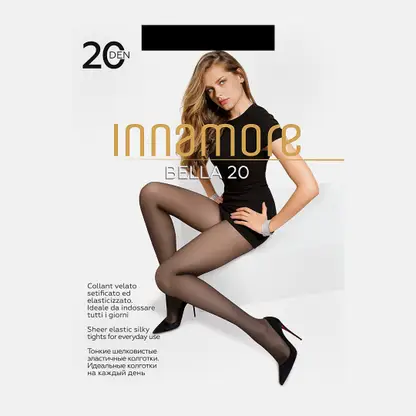Колготки женские Innamore Bella 20 черные р.4