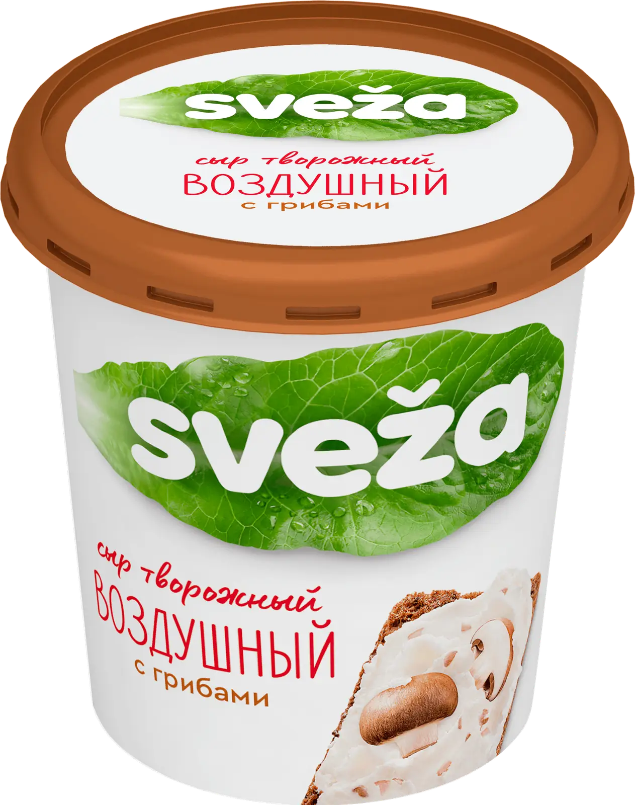 Сыр творожный Sveza Воздушный с грибами 60% 150г — в каталоге на сайте сети  Магнит | Краснодар