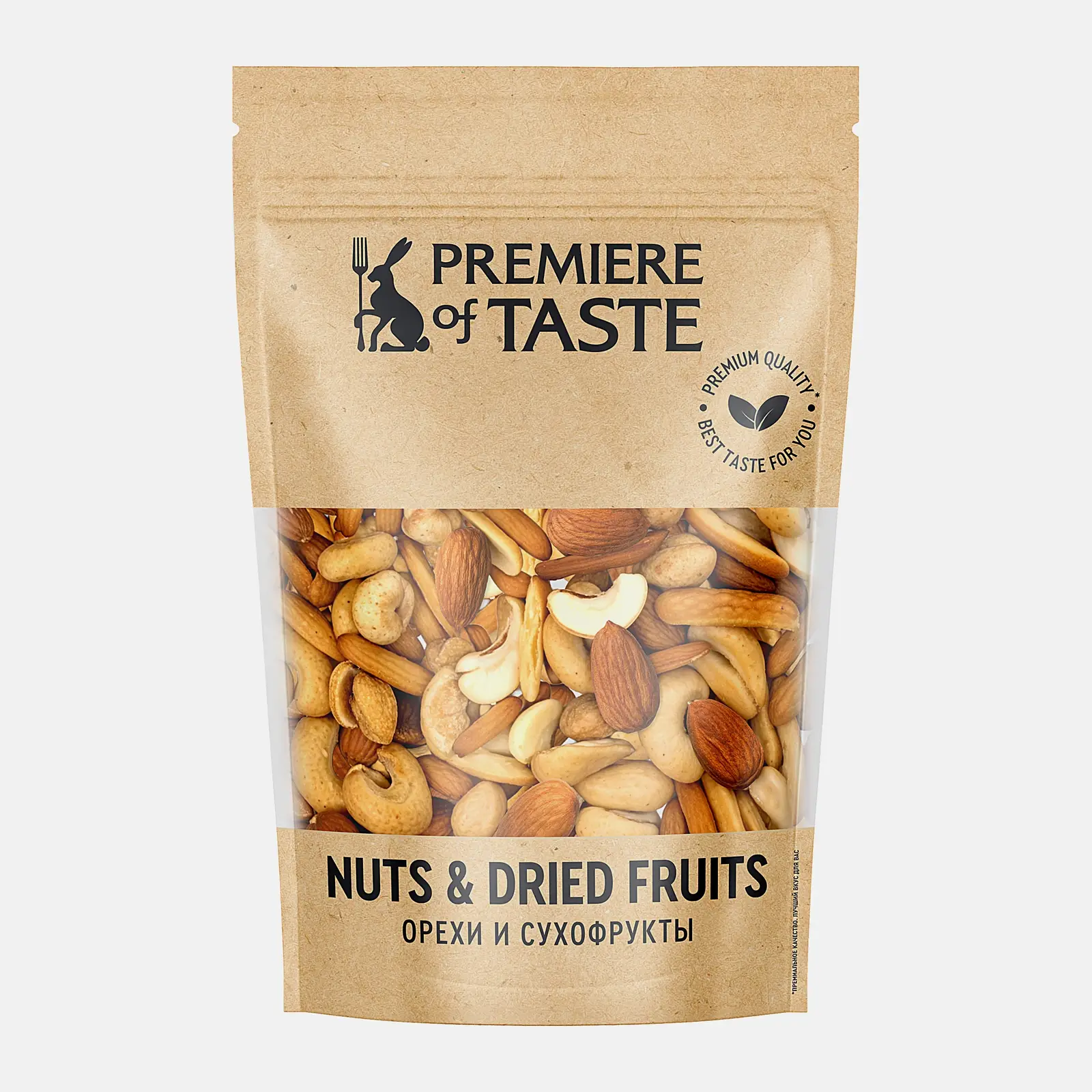 Изображение товара Ореховый коктейль с сыром Premiere of taste 130г - натуральный и вкусный перекус