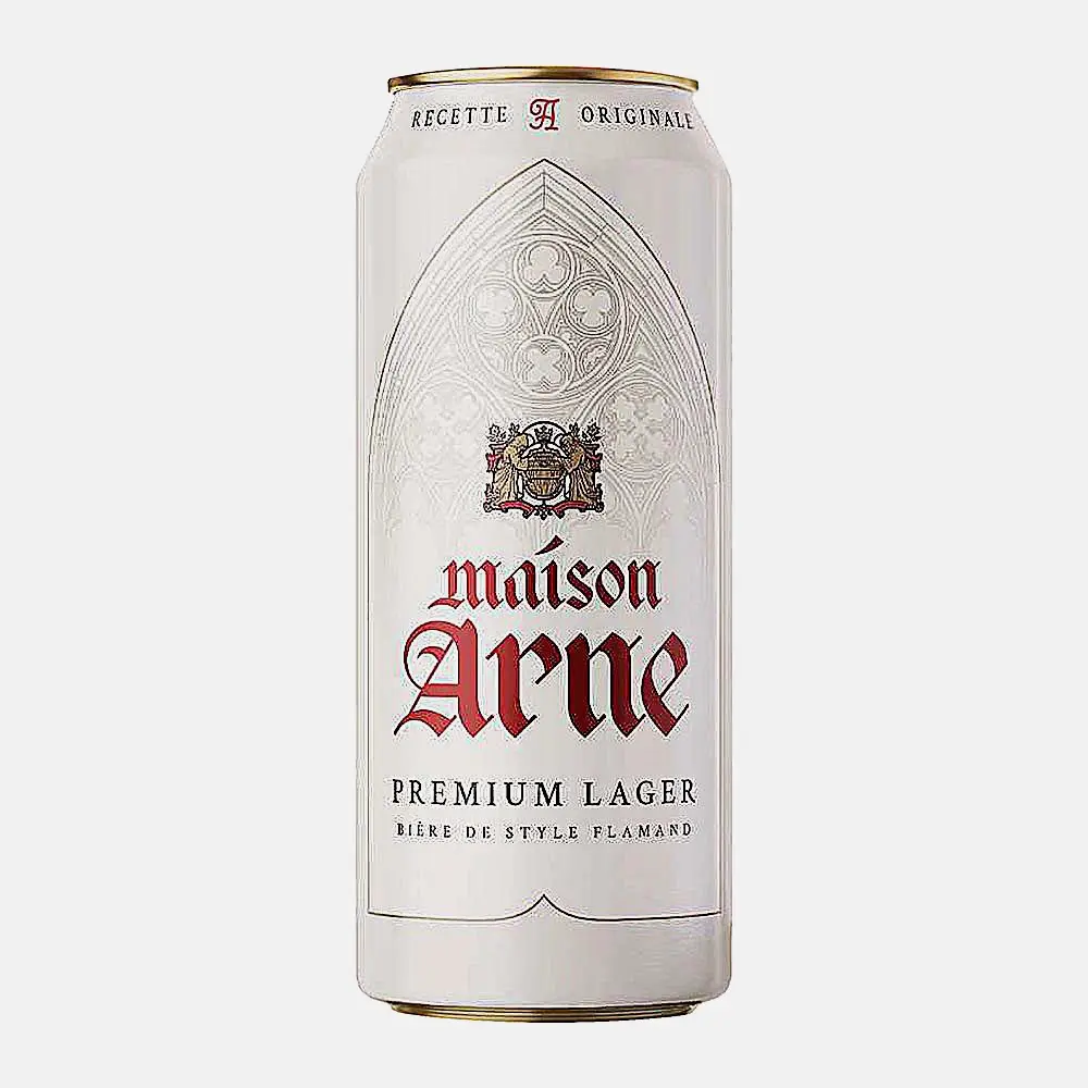 Пиво Maison Arne Premium Lager 4.8% 430мл