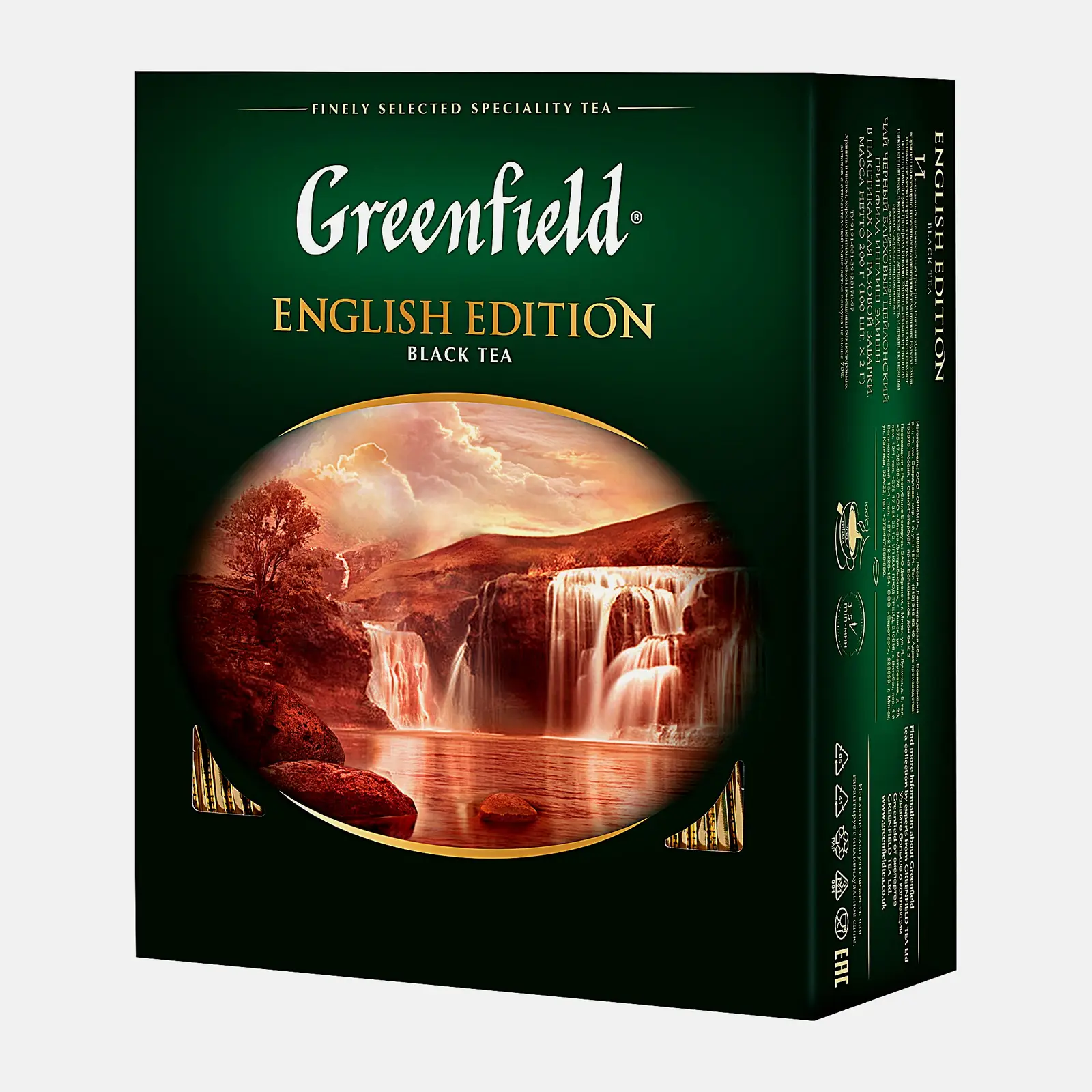 Чай черный Greenfield English Edition 100пак