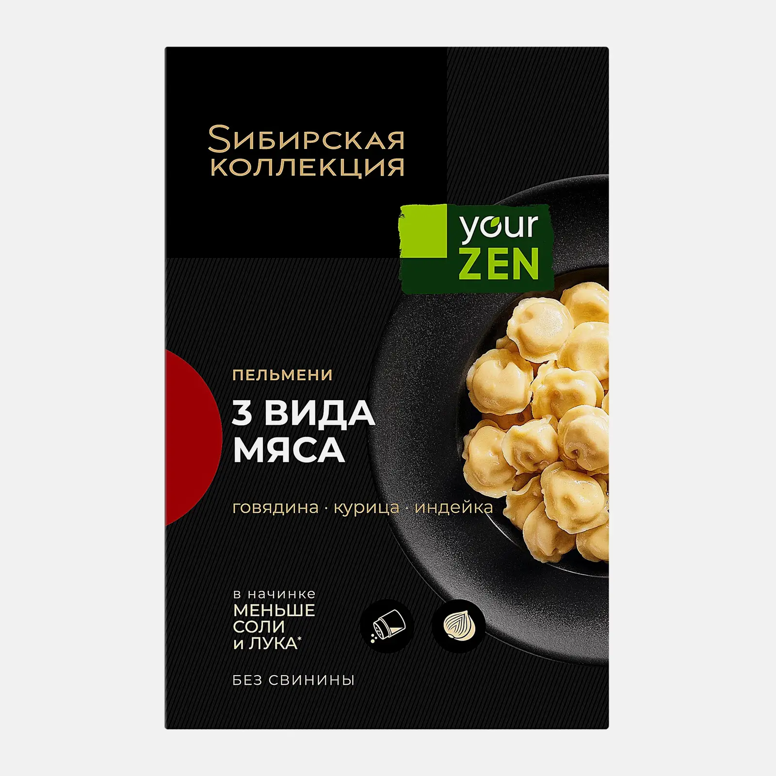 Изображение товара Пельмени Sибирская коллекция 3 вида мяса 500г