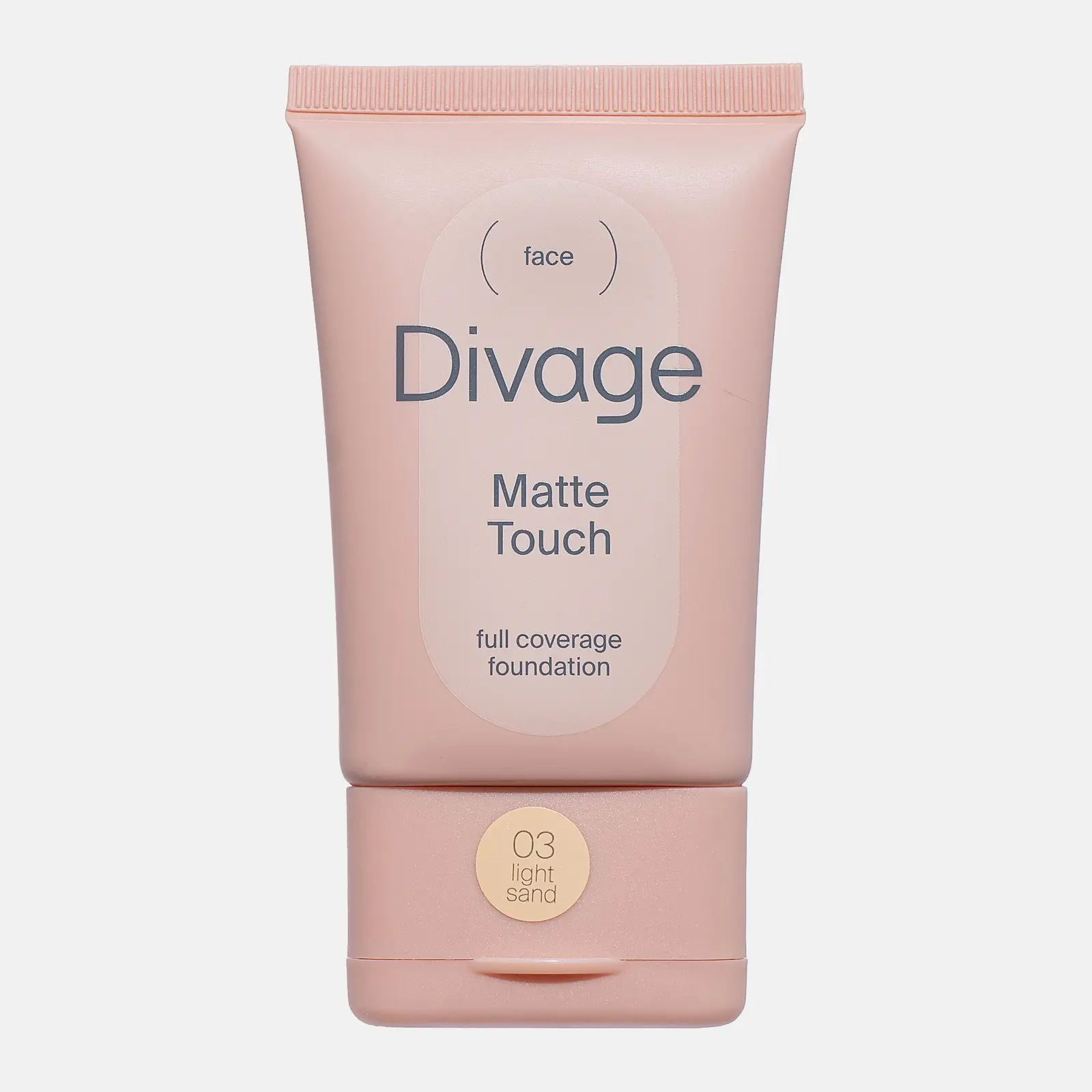 Тональный крем для лица тон 03 Песочный Divage Matte Touch Foundation