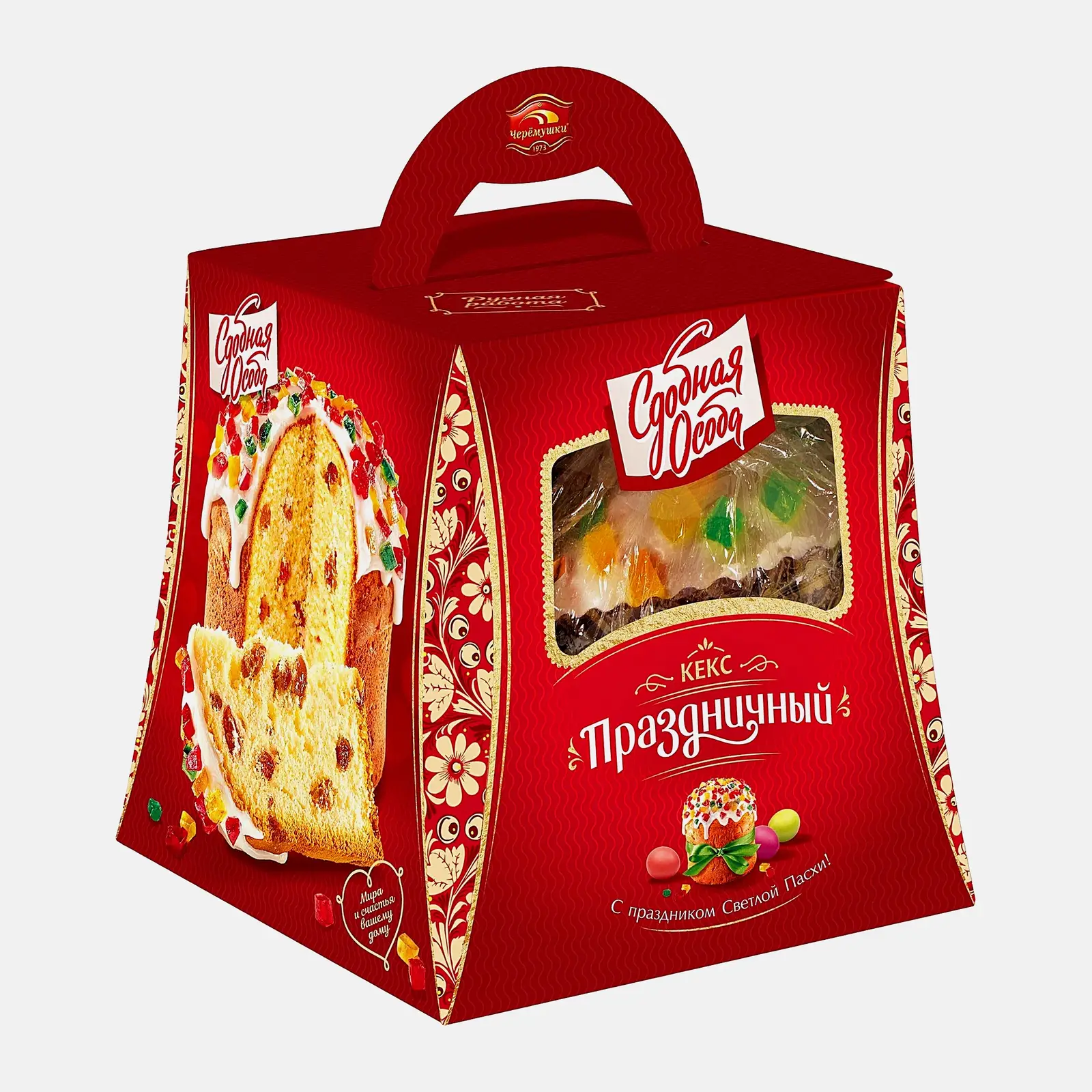 Изображение товара Кекс Сдобная Особа Черёмушки КБК 0.48кг