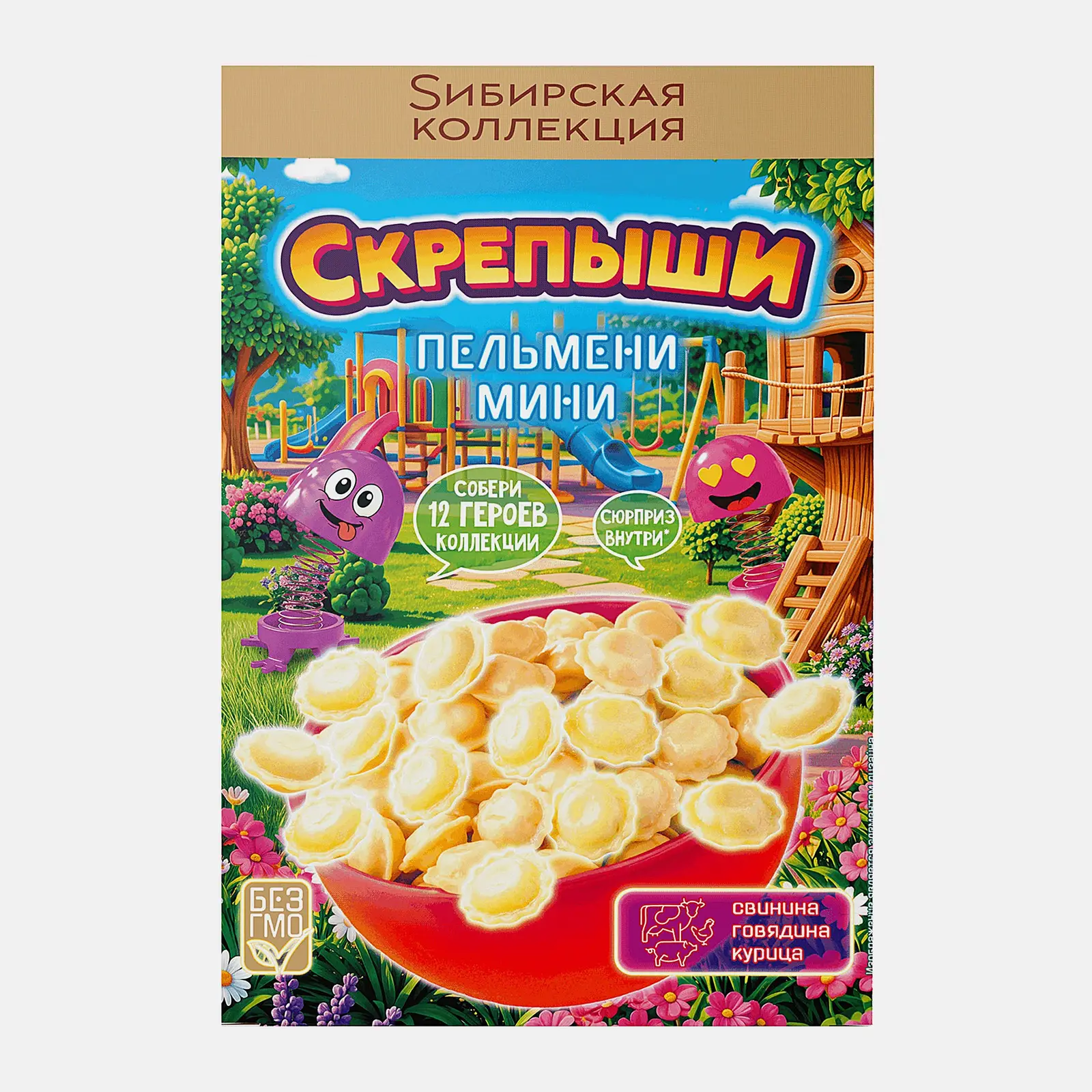 Пельмени мини Скрепыши 500г