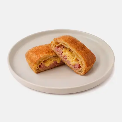 Слойка с ветчиной и сыром 60г