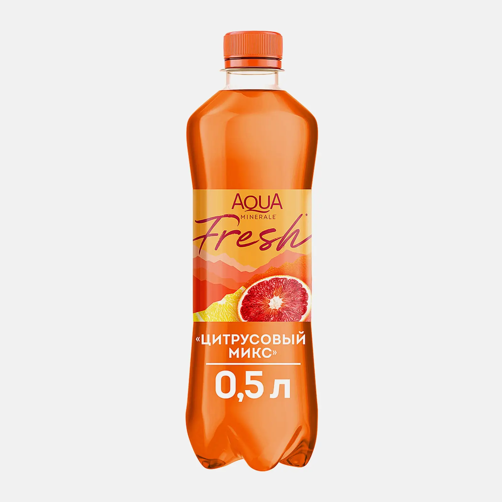 Изображение товара Газированный напиток Aqua Minerale Fresh Цитрусовый микс 500мл с натуральными соками