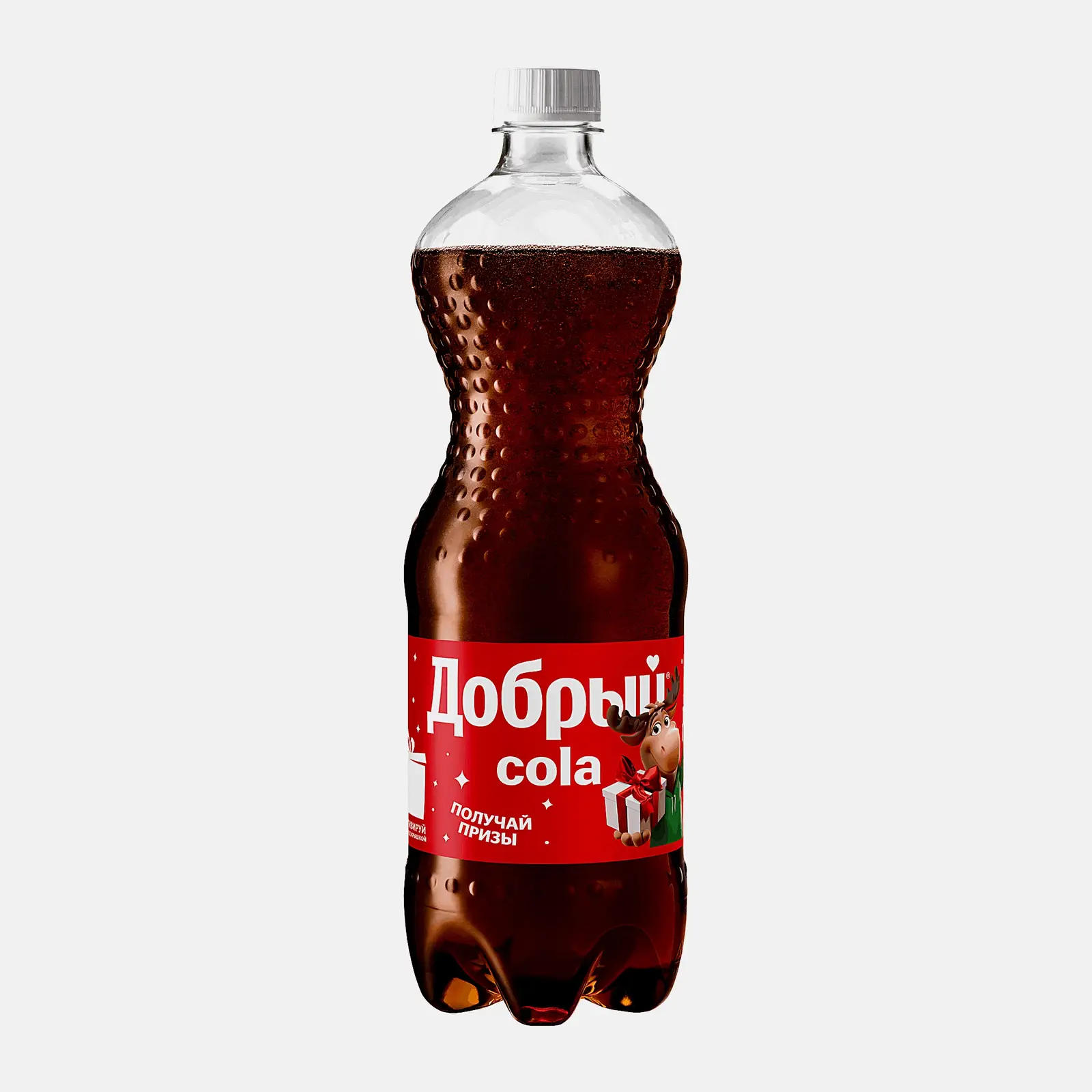 Изображение товара Добрый Cola 1л - классический газированный напиток с кофеином и насыщенным вкусом