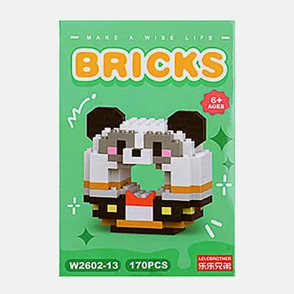 Конструктор мини 3D ЗвероПончик Игрoленд