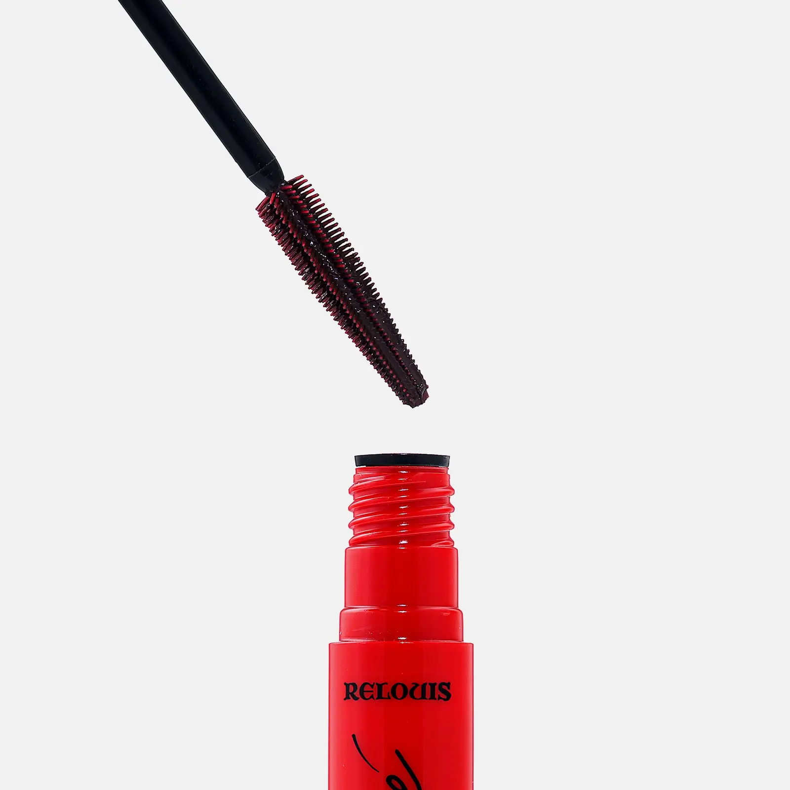 Тушь для ресниц Touche суперобъем и разделение Коричневая Relouis