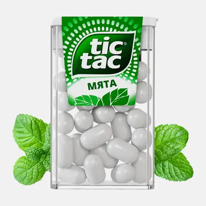 Драже освежающее Мята Tic Tac 16г