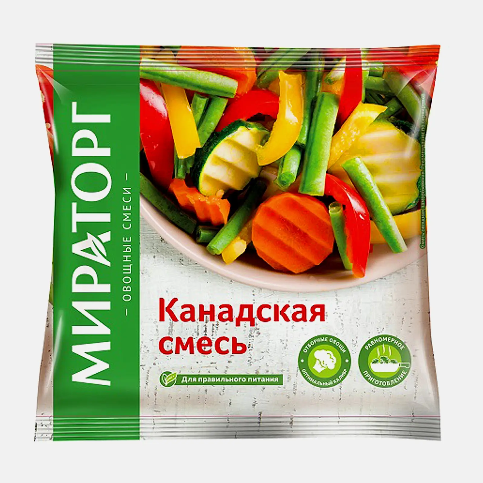 Канадская смесь Мираторг быстрозамороженная 400г