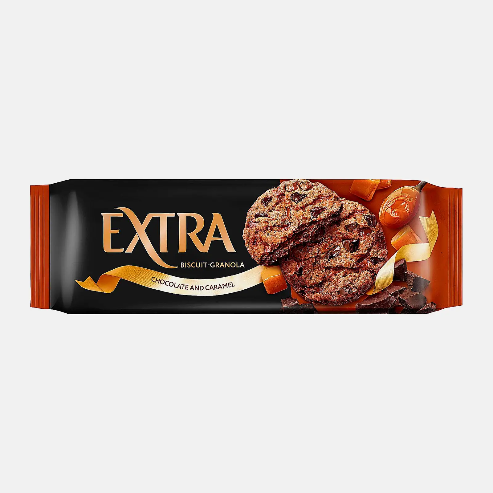 Печенье с шоколадом и фундуком/шоколадом и карамелью Extra/Extrasi 150г в ассортименте