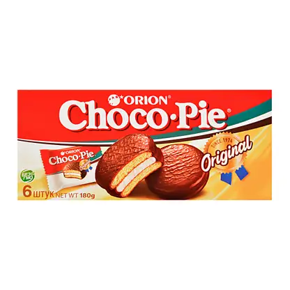 Изображение товара Пирожное Orion в глазури Choco Pie 180г