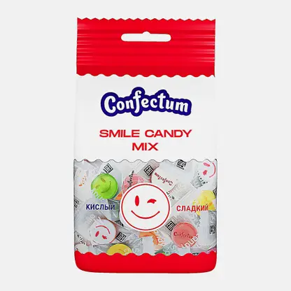 Конфеты Confectum Smile Candy карамель с аскорбинкой 60г