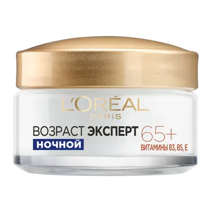 Изображение товара Крем для лица L’Oréal Paris Ночной Возраст Эксперт 65+ против морщин питательный 50мл