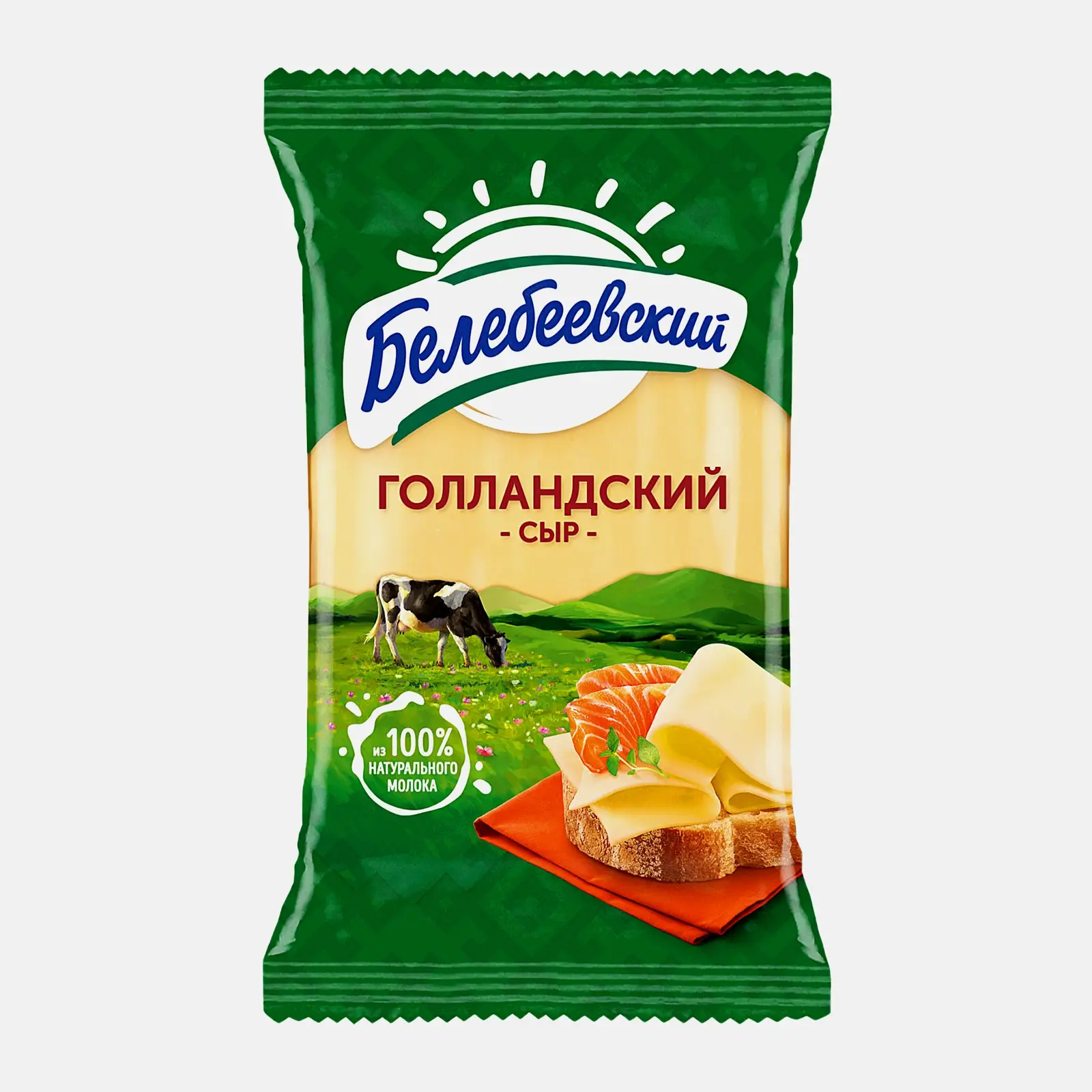 Изображение товара Сыр Белебеевский Голландский 45% 190г