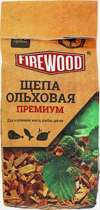 Щепа для копчения Депо Firewood Ольха 200г