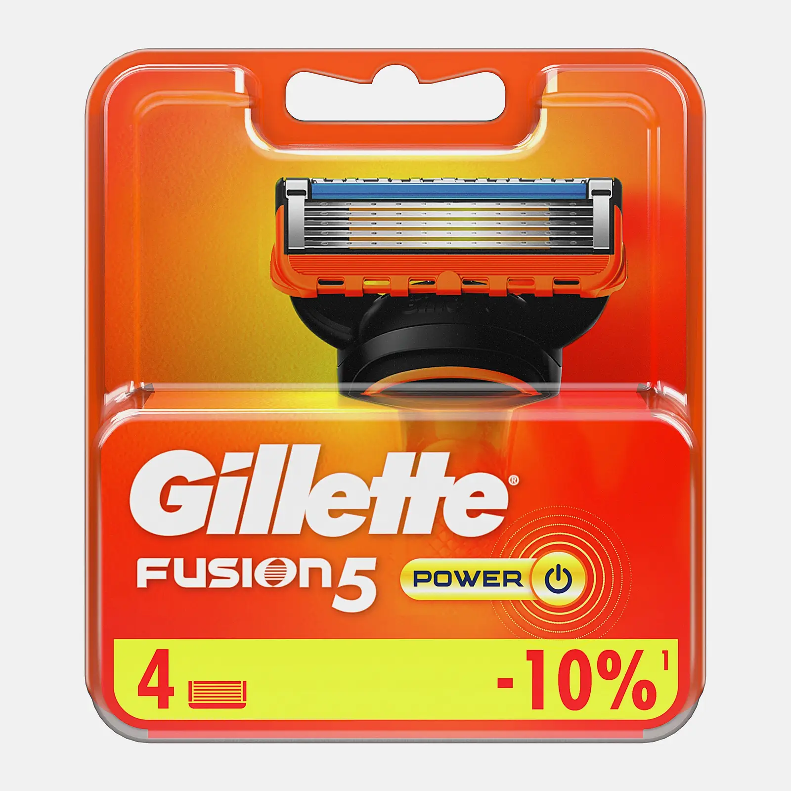 Кассеты для бритья Gillette Fusion 5 Power 4шт