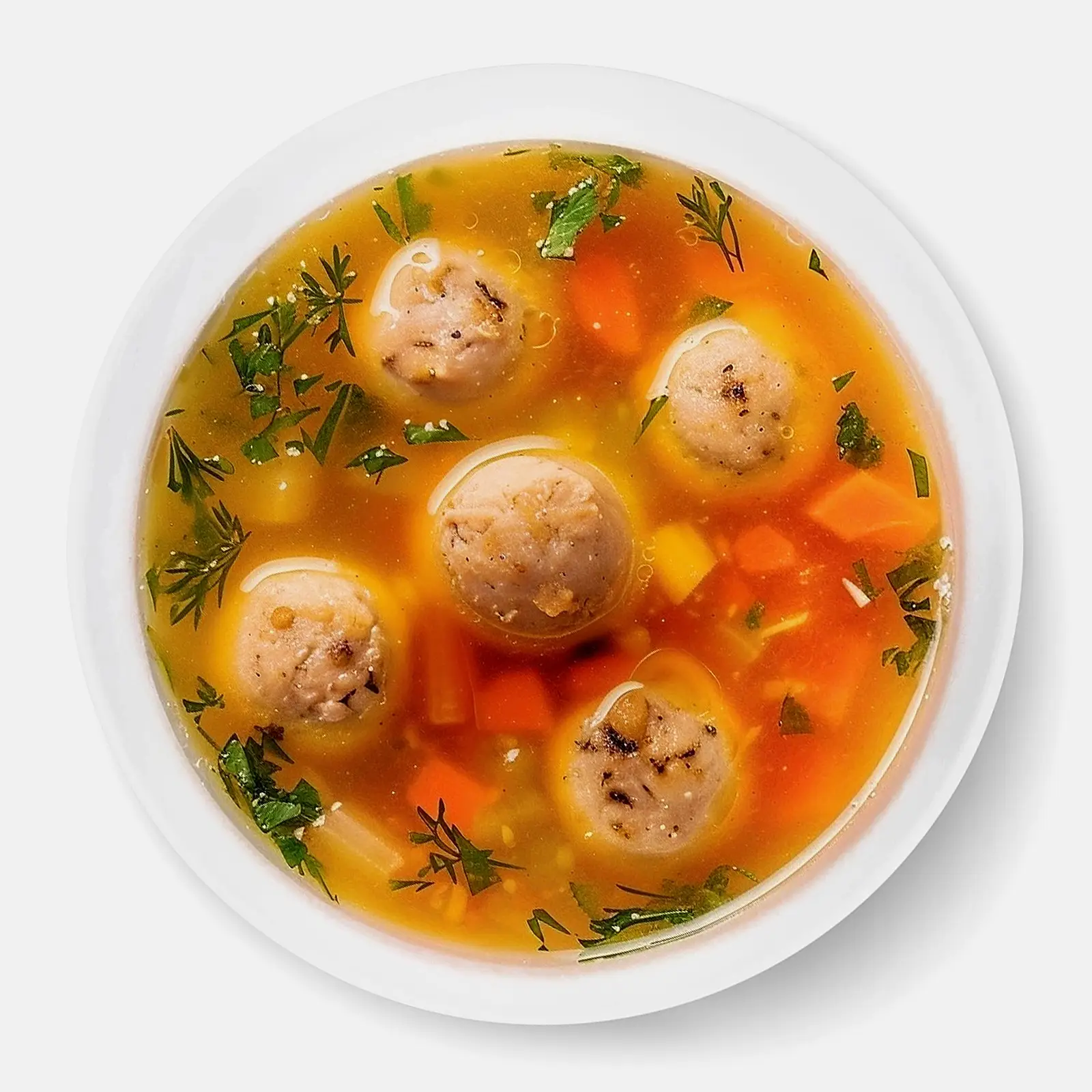 Изображение товара Суп с рисом и куриными фрикадельками 250 г Тандер Cook Chart