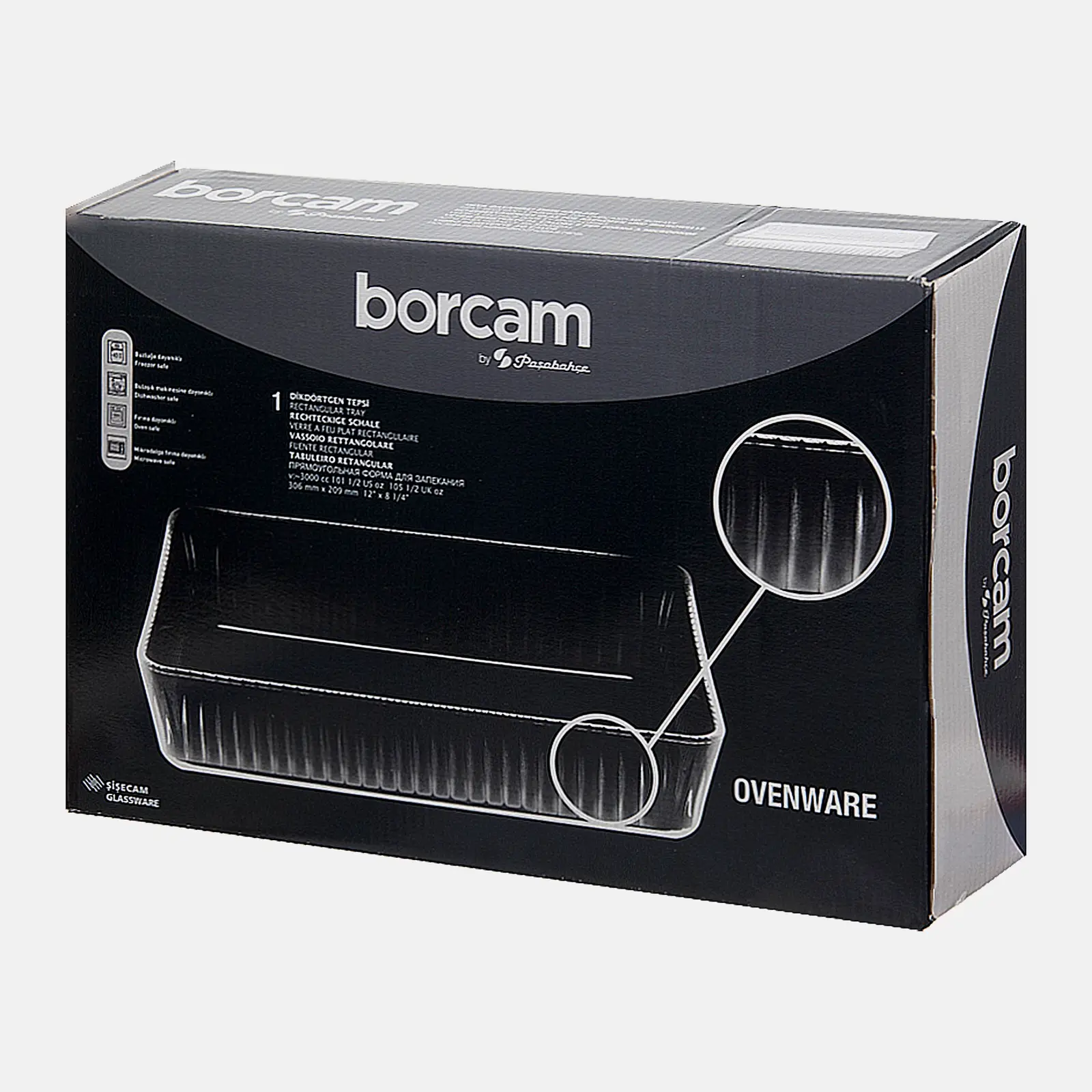 Форма для запекания Borcam 30.6*20.9см 3л - фото 2