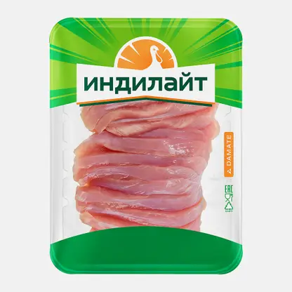 Слайсы из филе грудки индейки Индилайт 300г