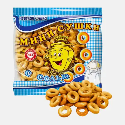 Сушки с солью Невская сушка 200г