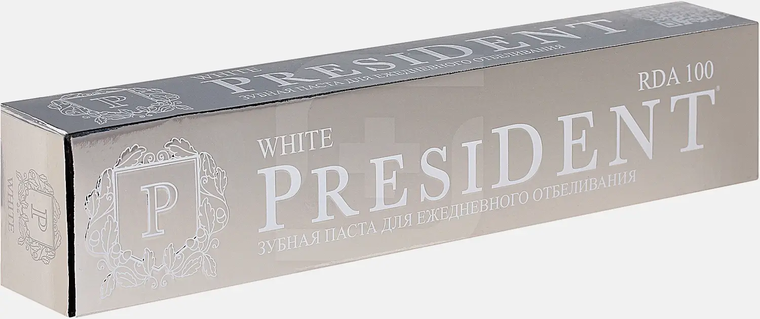 Зубная паста President White 75г