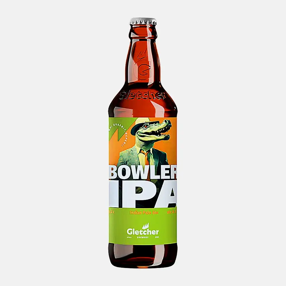 Пиво Bowler Ipa светлое фильтрованное пастеризованное 6.1% 500мл