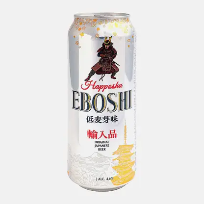 Пиво Eboshi Happoshu светлое фильтрованное пастеризованное 4.6% 500мл