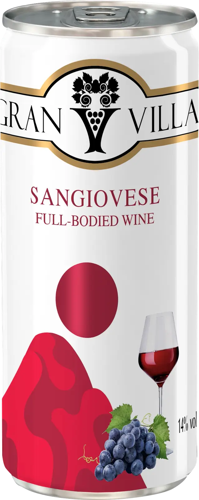 Вино Gran Villa Sangiovese красное полусухое 14% 250мл — в каталоге на  сайте сети Магнит | Челябинск