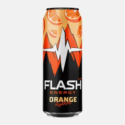 Энергетический напиток Flash Up Energy Апельсиновый Ритм 450мл