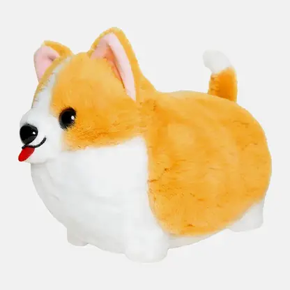 Плюшевая игрушка Собака Корги Ломинар-аг 25см