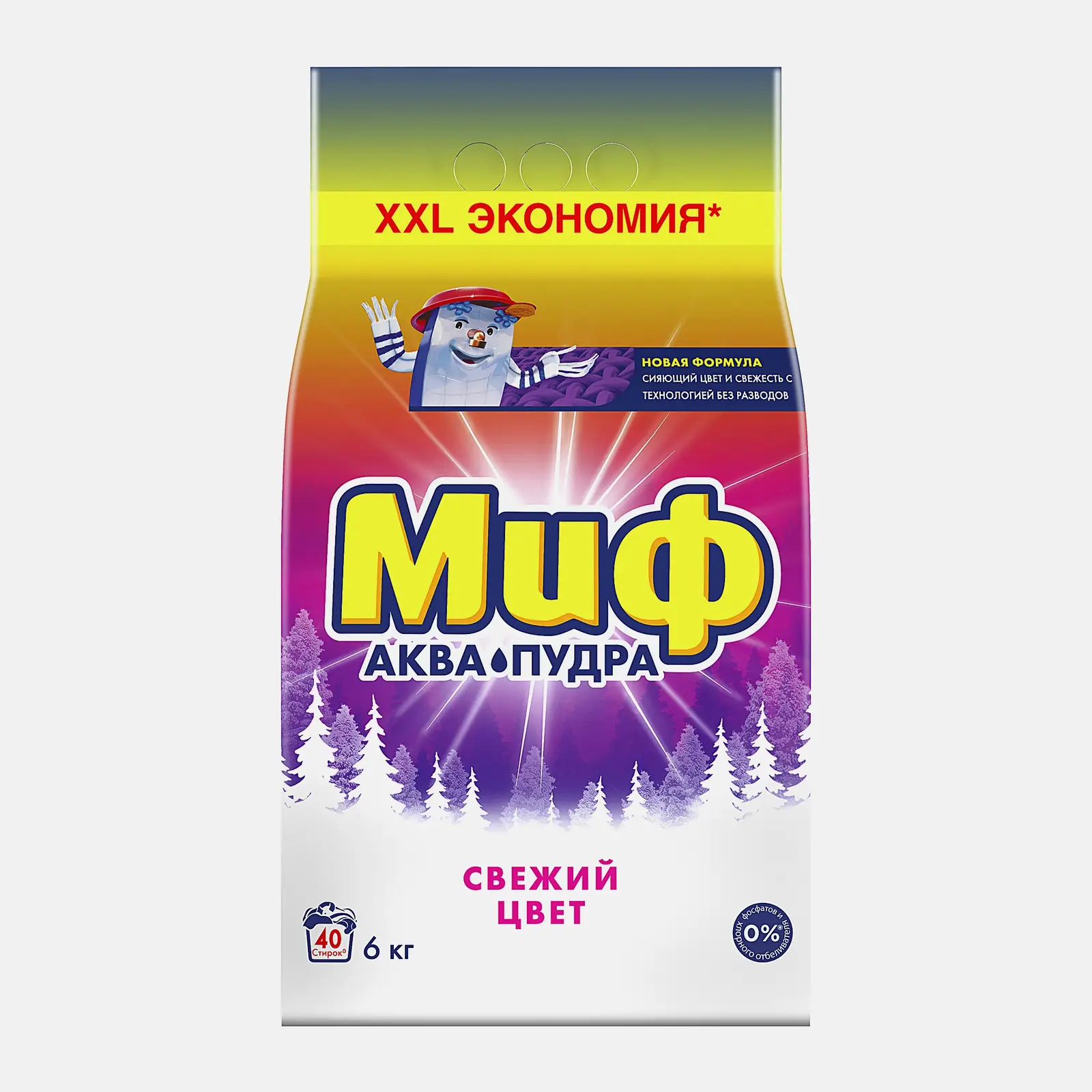 Стиральный порошок Миф Color автомат 6кг Стиральный порошок Миф Color автомат 6кг