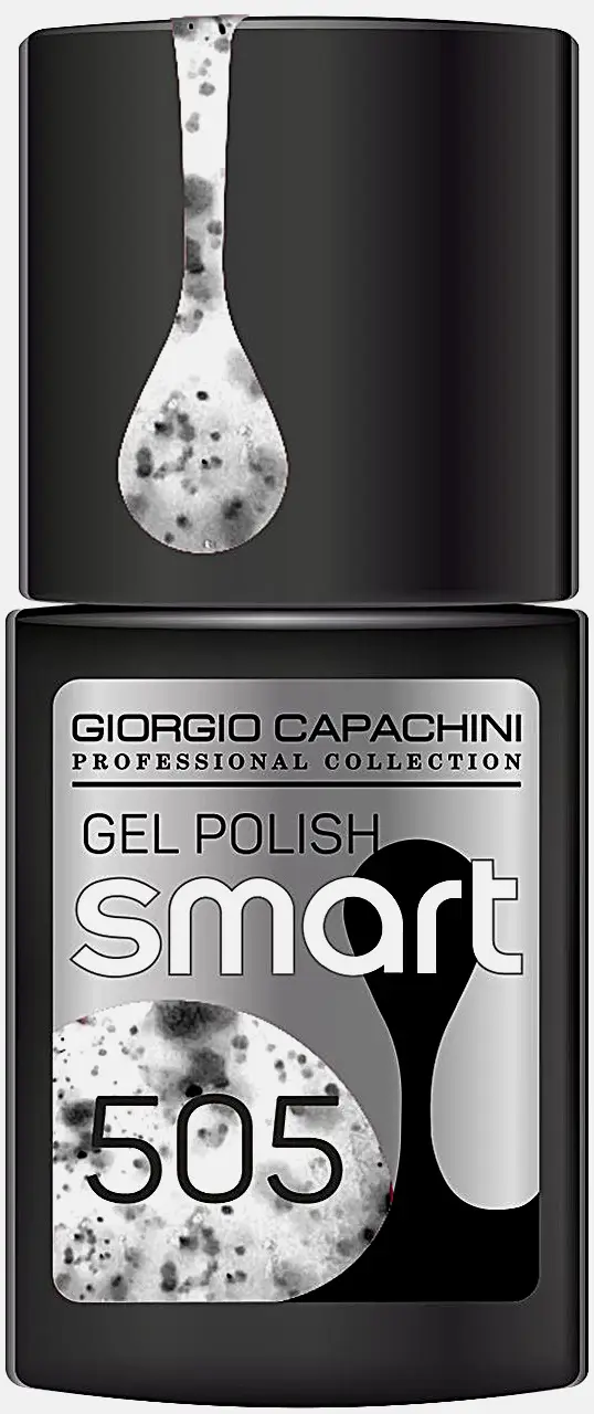 Гель-лак для ногтей Giorgio Capachini Smart тон 505 Черно-белый