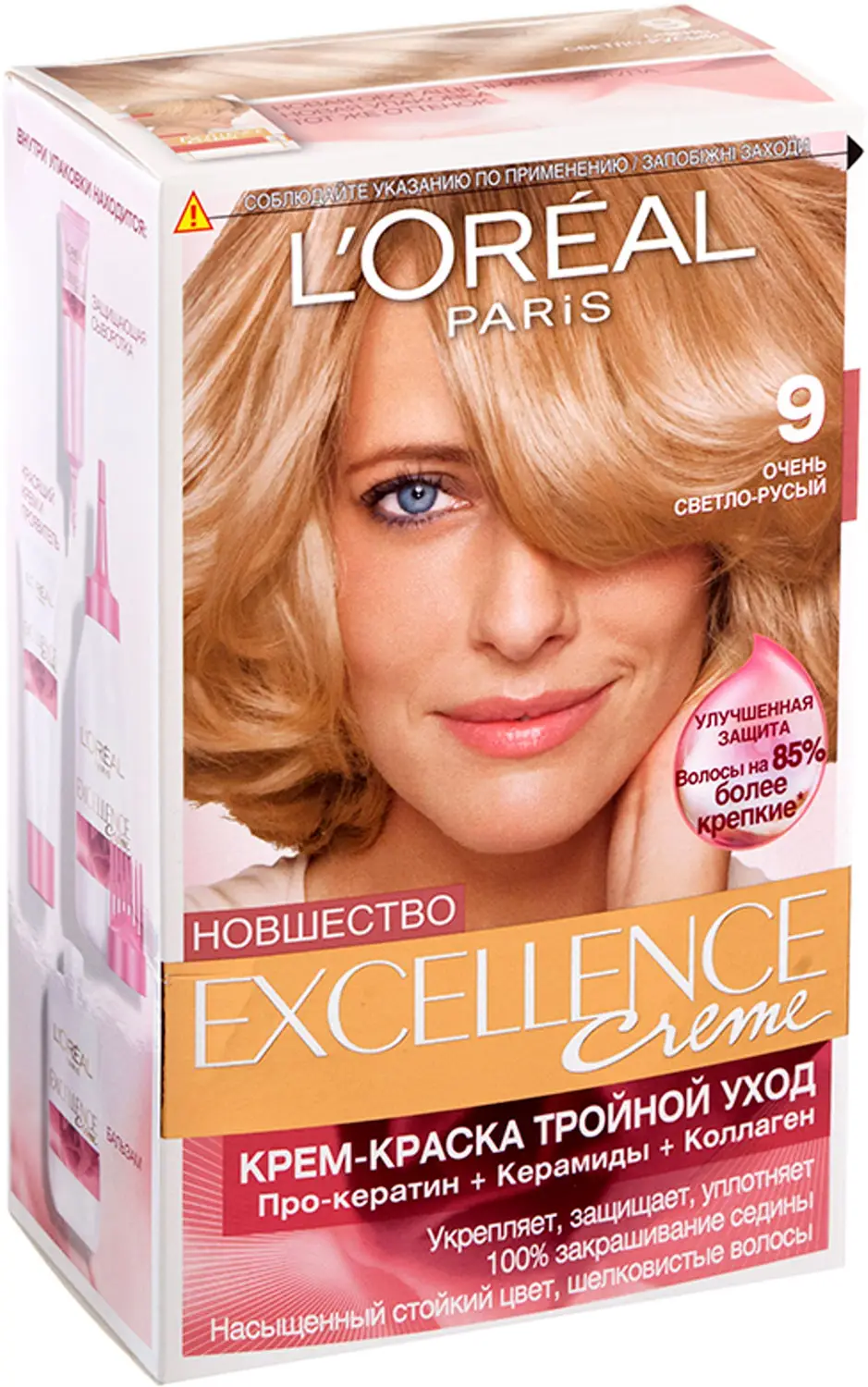 Краска для волос L’Oréal Paris Excellence 9 Очень светло-русый