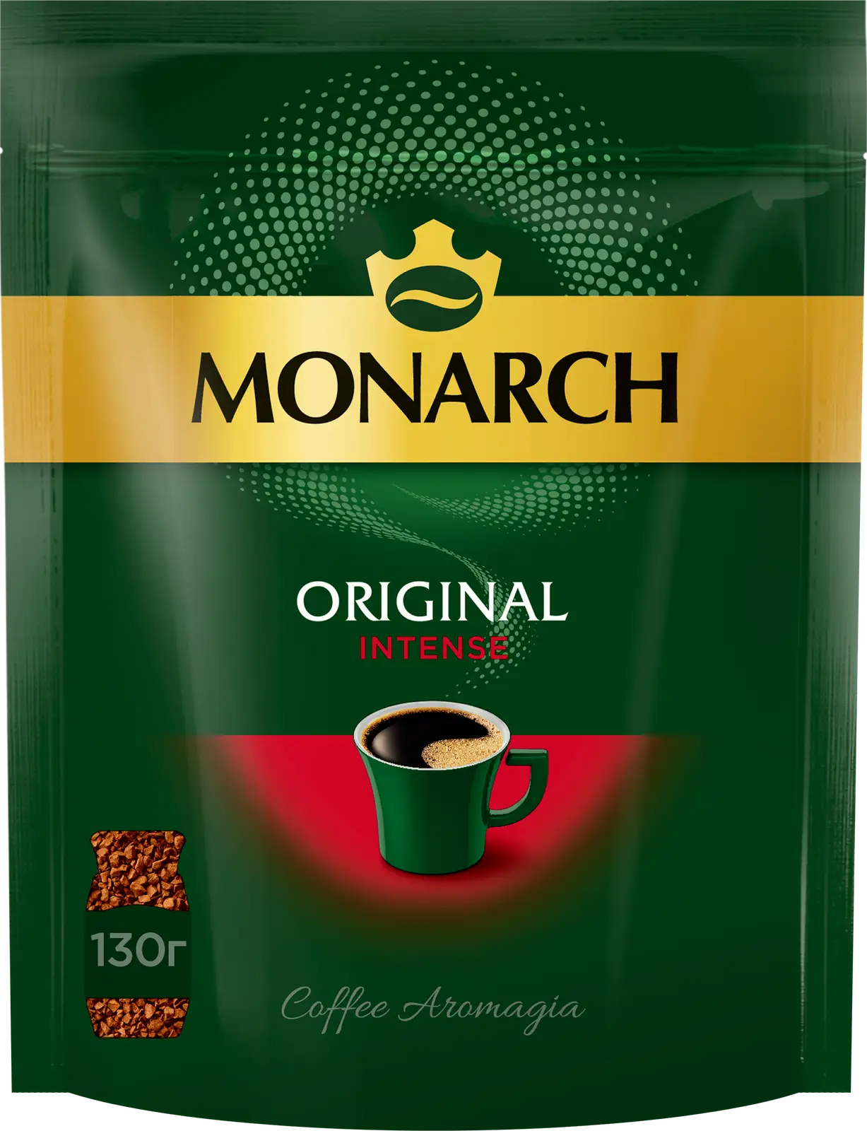 Кофе растворимый Monarch Original Intense натуральный сублимированный 130г  — в каталоге на сайте сети Магнит | Краснодар