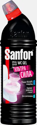 Гель Sanfor WC Special black дезинфицирующее 1л