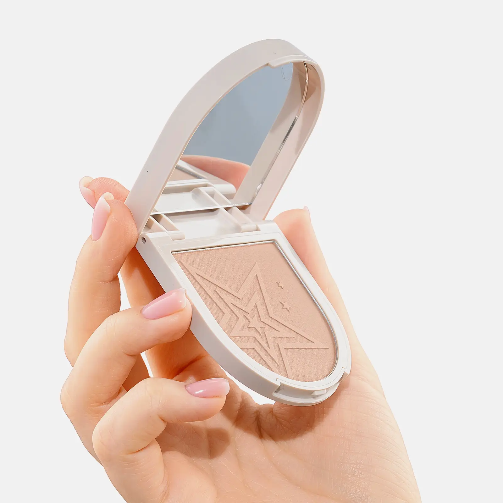 Пудра для лица Compact Satin Powder тон 04 Stellary - фото 2