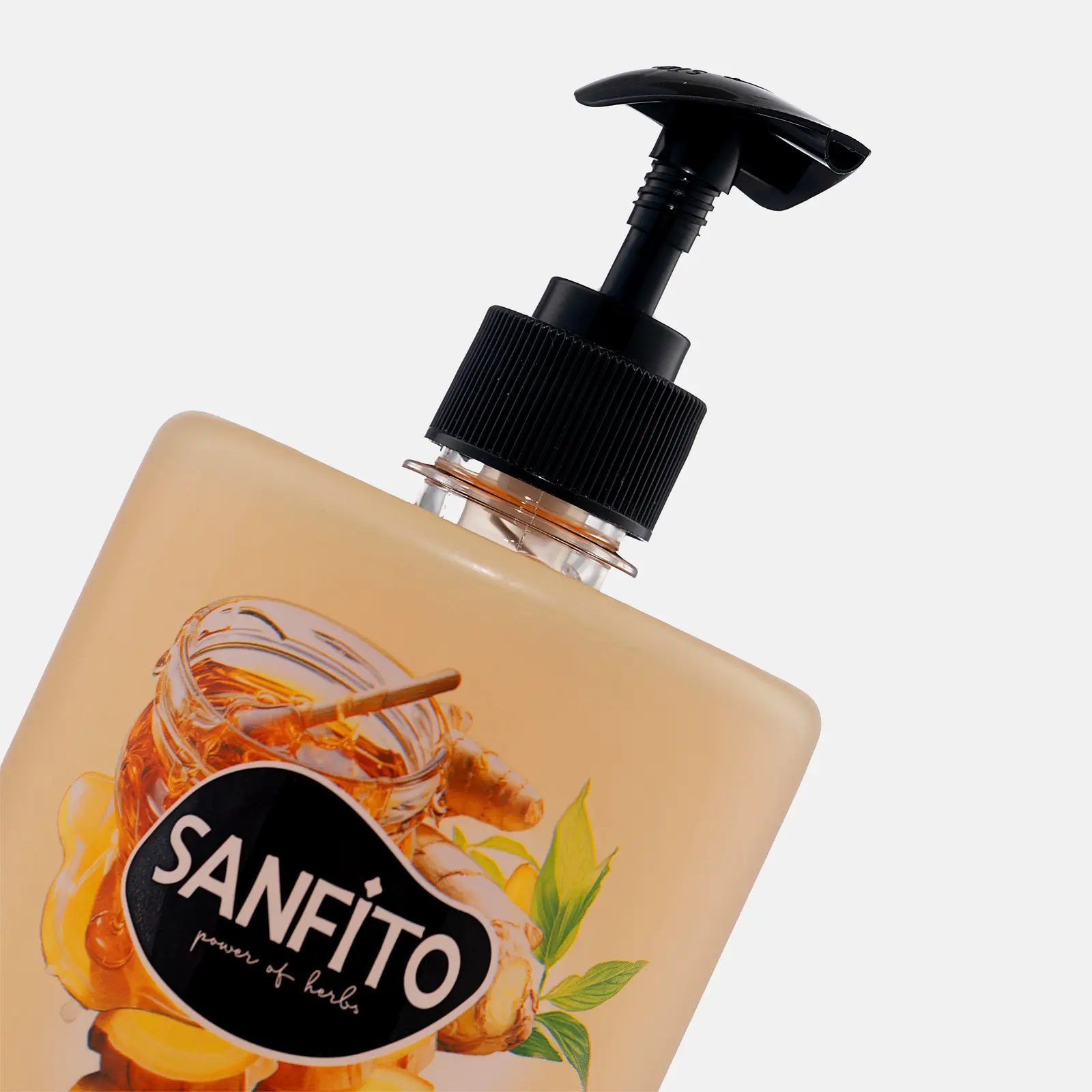 Гель для душа Sanfito Мед и имбирь 1л
