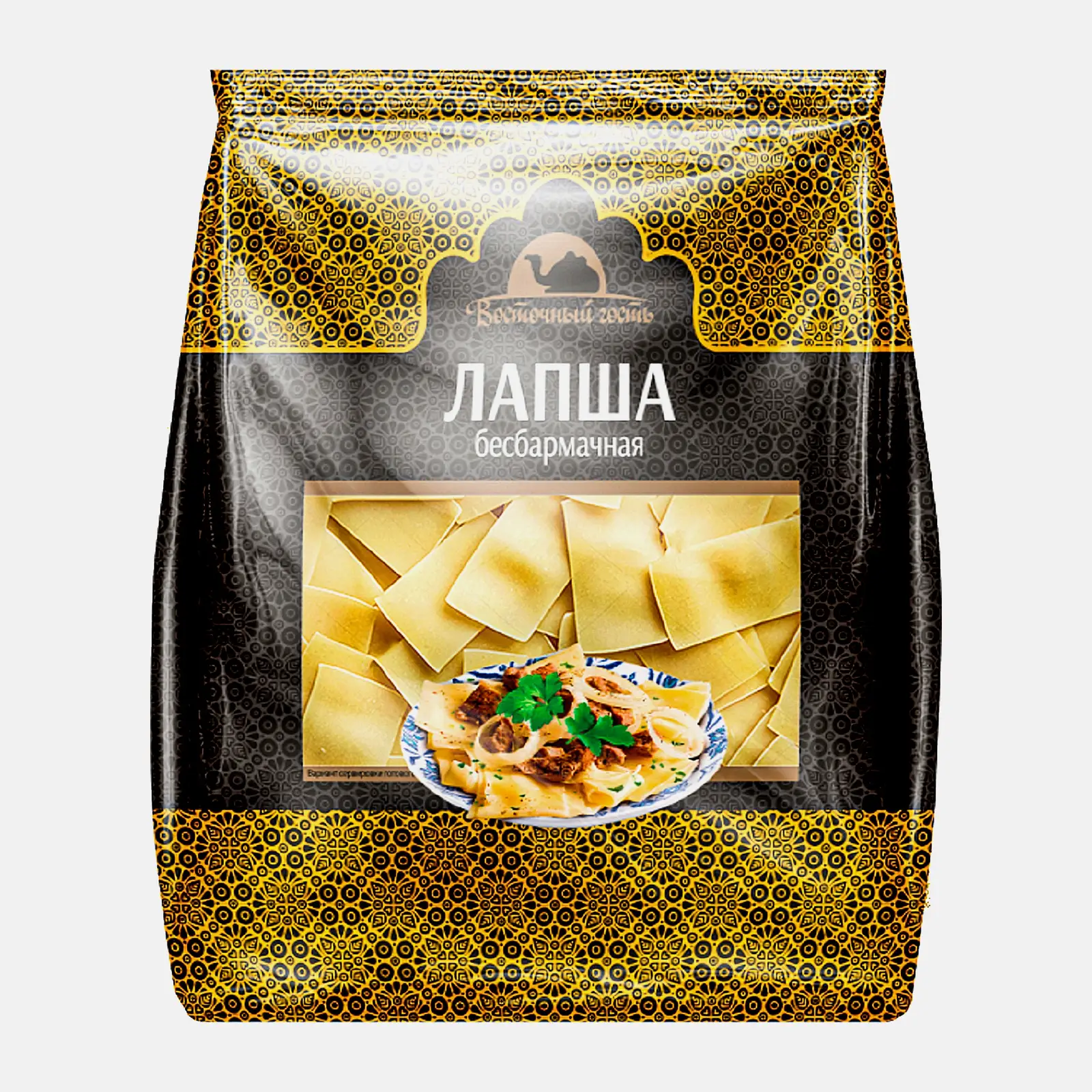 Изображение товара Лапша Восточный гость Бесбармачная 250 г для традиционных блюд