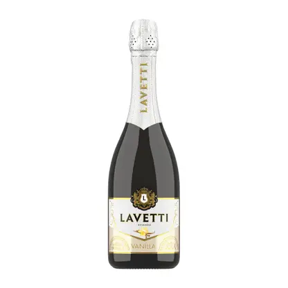 Напиток Lavetti Ванилла белый игристый сладкий 5.5% 750мл