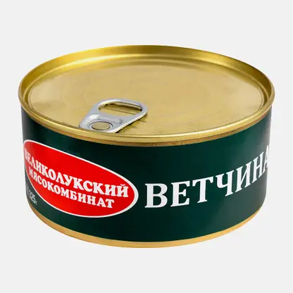 Ветчина Великолукский МК Консервированная 325г