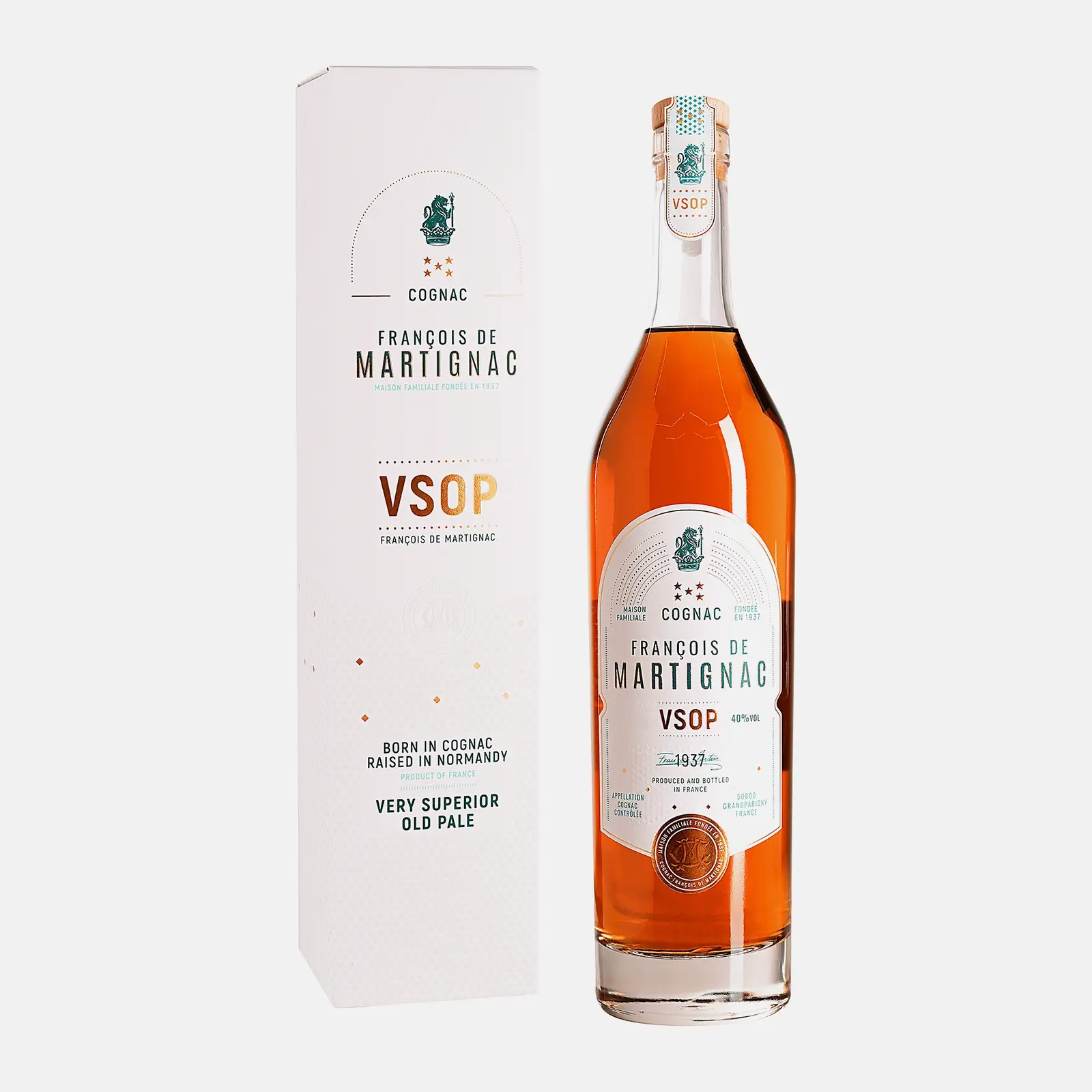 Коньяк Francois de Martignac VSOP 40% 700мл - фото 2